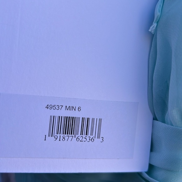 MAC DUGGAL 49537 NWT Pleated Tiered Ruffled Strapless Gown - Picture 9 of 10